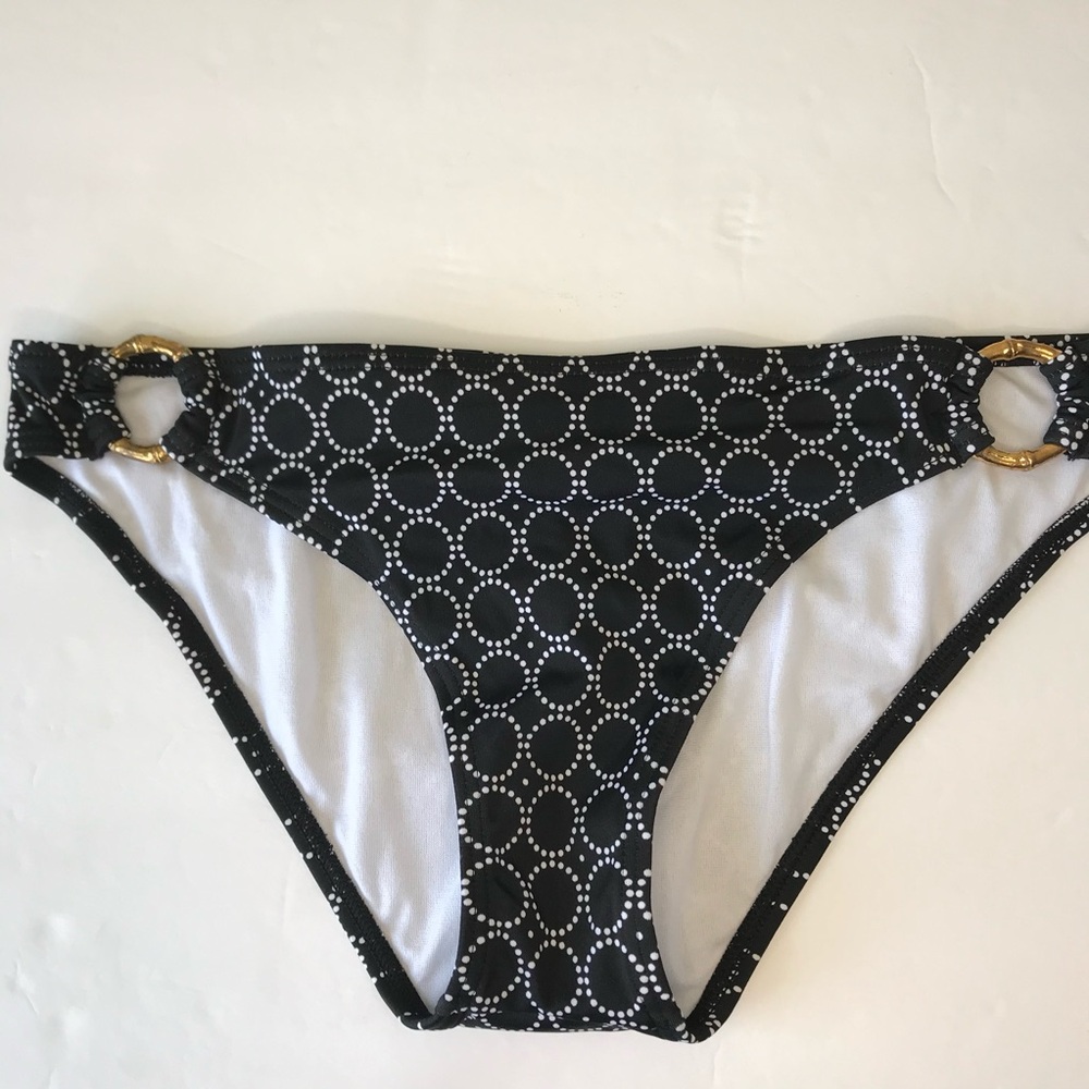 Island Soul Gold Ring Bikini Bottoms Size S